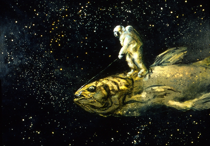 5. Coelacanth oil on canvas 90x122cm